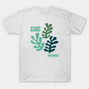 Plant-Based Power - Vegan Design T-Shirt